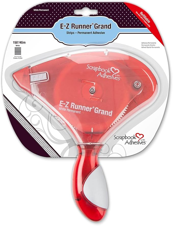 Scrapbook Adhesives by 3L 01250-6 Double-Sided E-Z Runner Grand Adhesive