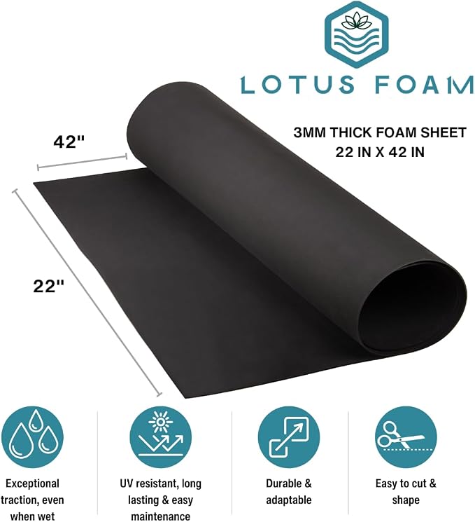 Lotus Foam Large 3mm EVA Foam Sheet