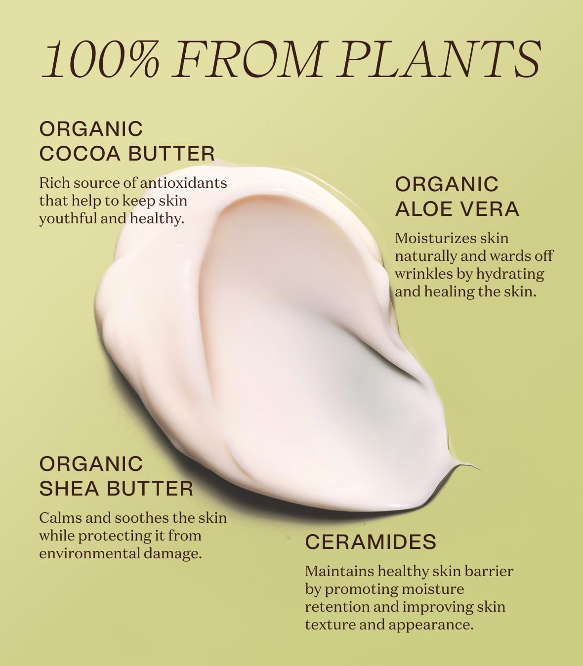 Ingreendients Organic Shea Butter Hand & Body Lotion For Dry and Sensitive Skin – Non Toxic, Vegan, Cruelty-Free, Natural, Gluten Free, Effectively Moisturizes and Rejuvenates Skin – 1 Pack
