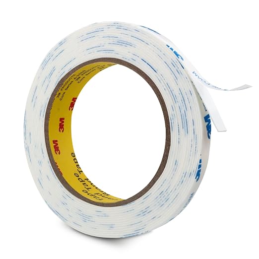 3M Double Sided Tape 0.5"×16.5Ft No Damage Double Sided Wall Tape | Heavy Duty