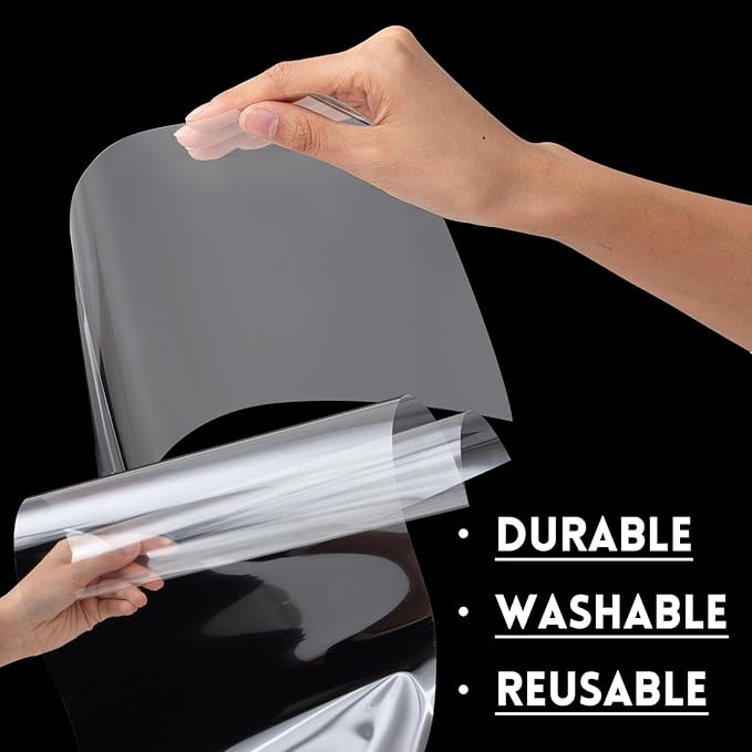 Frienda 12 Inches x 80 ft Rolls 6 Mil Acetale Stencil Sheets