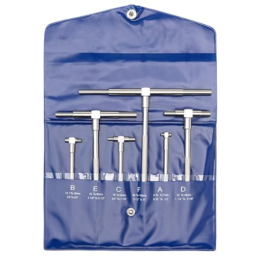 Beslands 6 Pc Telescoping Gage Set, 5/16"