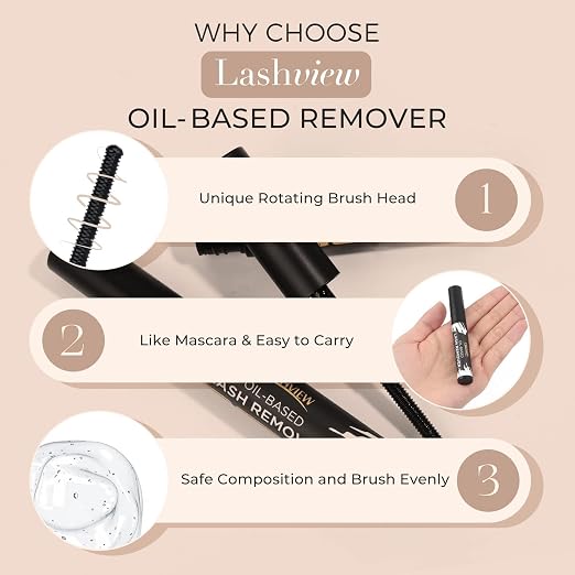 LASHVIEW Lash Bond and Seal & Lash Remover Kit Super Strong Hold 7Day+ Cluster