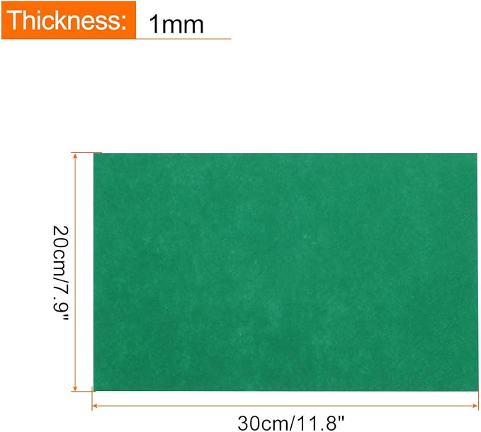 MECCANIXITY Adhesive Felt Sheets, Felt Fabric Crafts Back Adhesive Felt Sheets