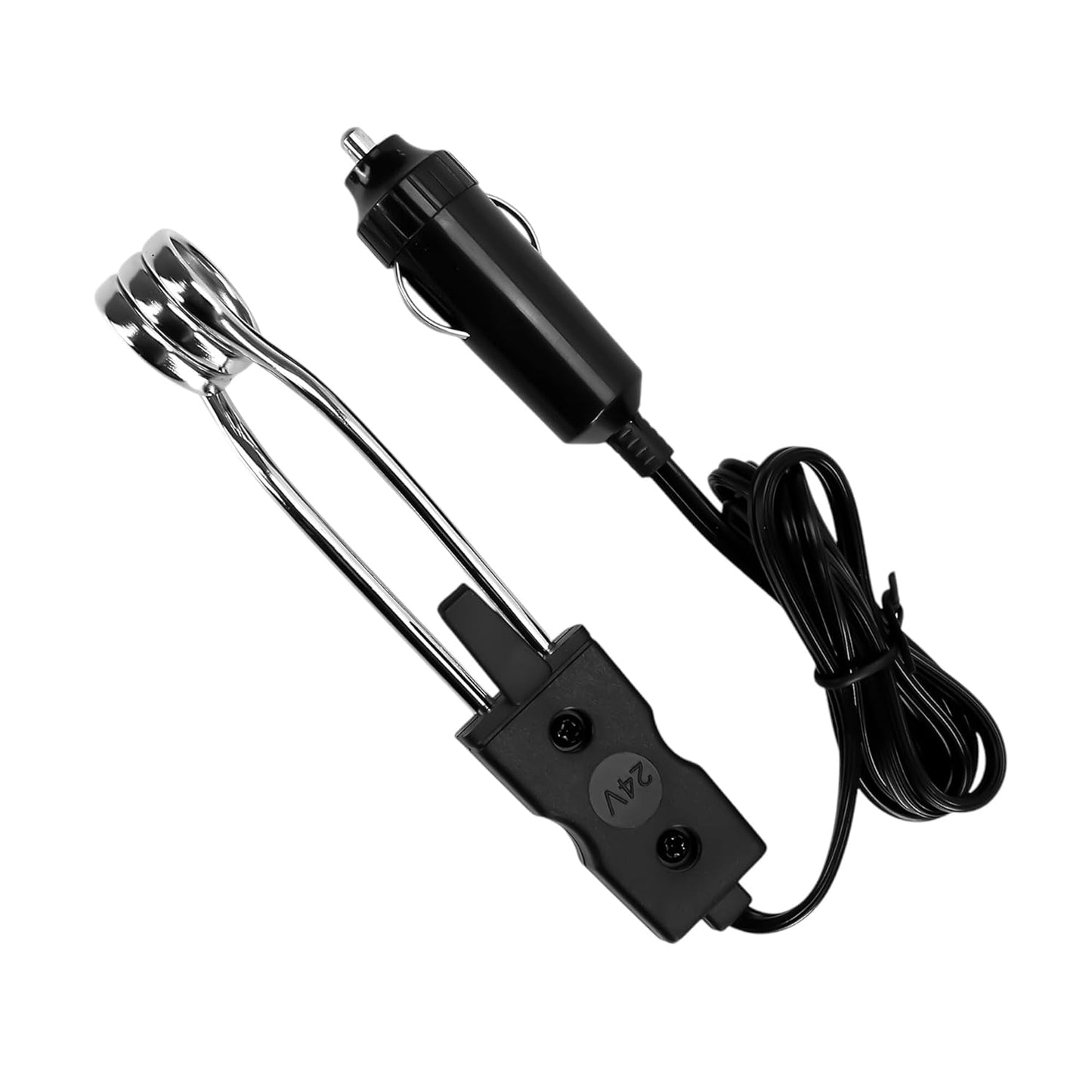 24V Portable Car Immersion Heater Auto Cup Mug Water Heater Kettle Tea Coffee Warmer Soup Drinks Electric Heater