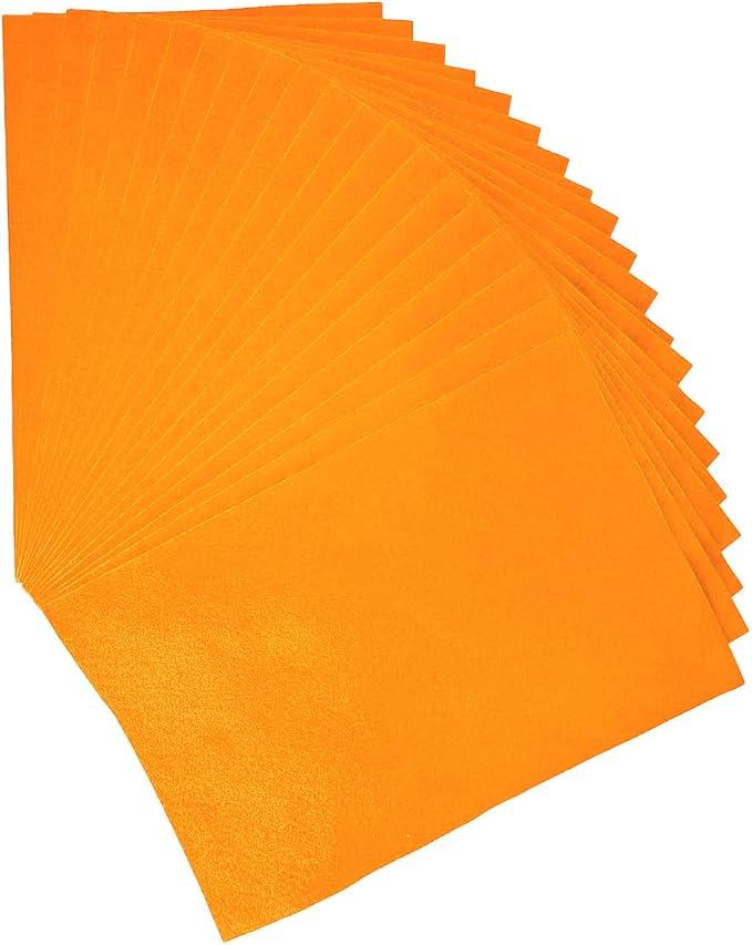 Jtnohx Color Felt, Soft Felt Sheets, 1.4mm Thick 8"x12" Handicraft Felt Fabrics