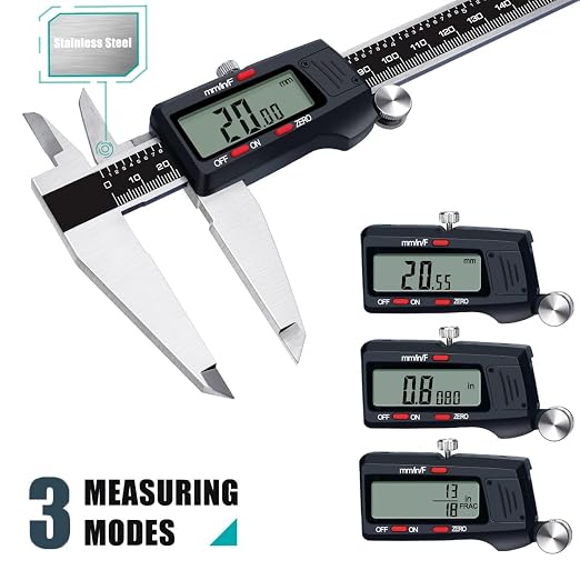 Kynup Micrometer Caliper Tool, 12Inch Digital Caliper, Vernier Caliper
