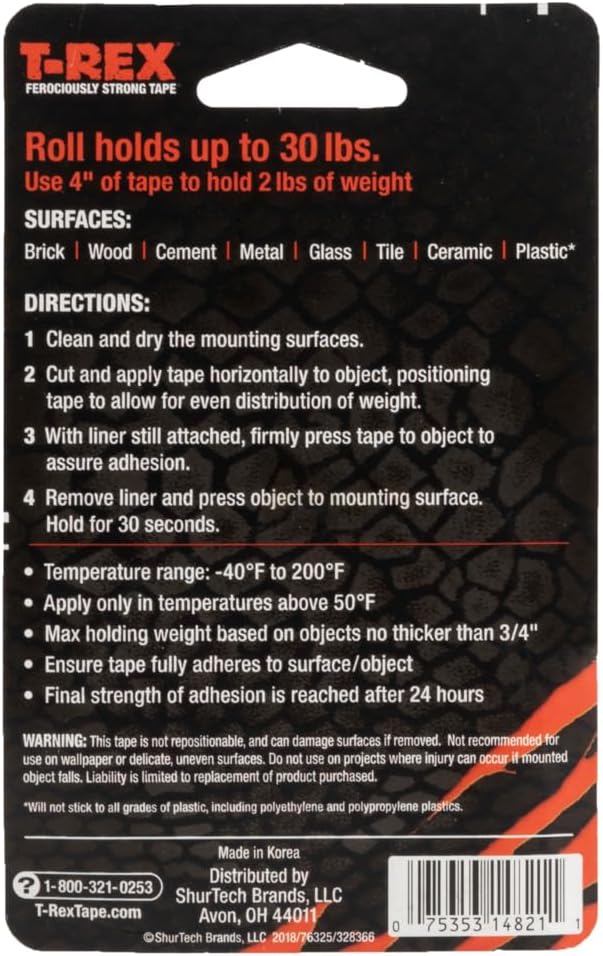 T-Rex Waterproof Mounting Tape