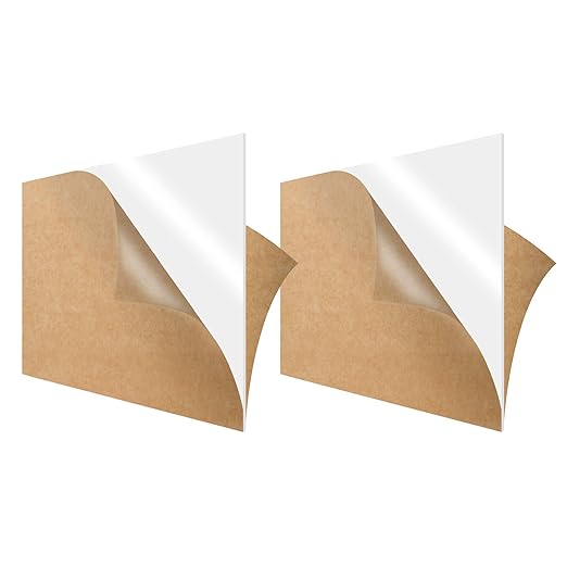 SimbaLux Acrylic Sheet White 32% Translucent Cast 12”x12” 1/8” Thick 2 Pack |