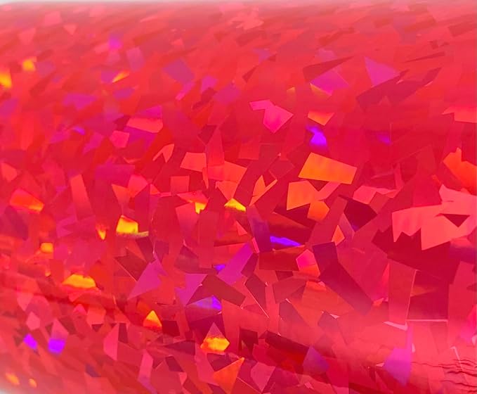 Holographic Crystal Sign Vinyl, HOLOCRYSTAL self-Adhesive Plastic
