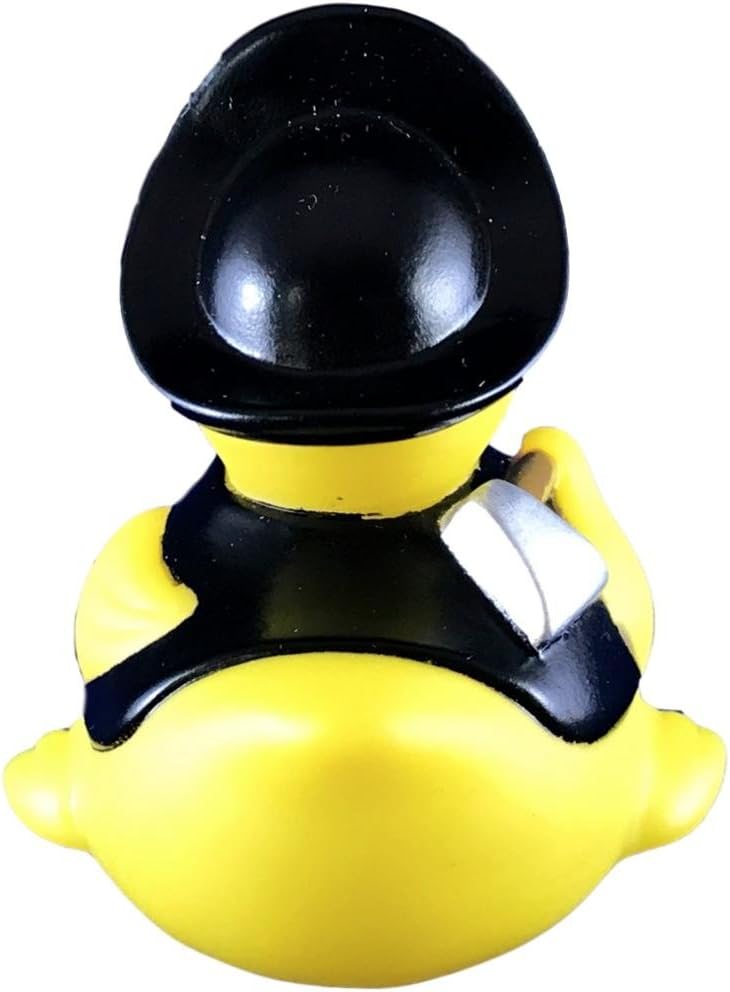 3" Pirate Rubber Duck [Sealed Hole, No Mildew] - Baby Safe Bathtub Bathing Toy