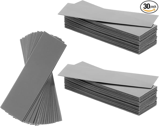 30 Pcs Silicone Thermal Pad, CPU GPU Thermal Conductive Silicone Pads Reusable Conductive Heatsink Pad for Chip LED Heat Conduction, Laptop Heatsink, 2.6 X 0.8 X0.1 Inch