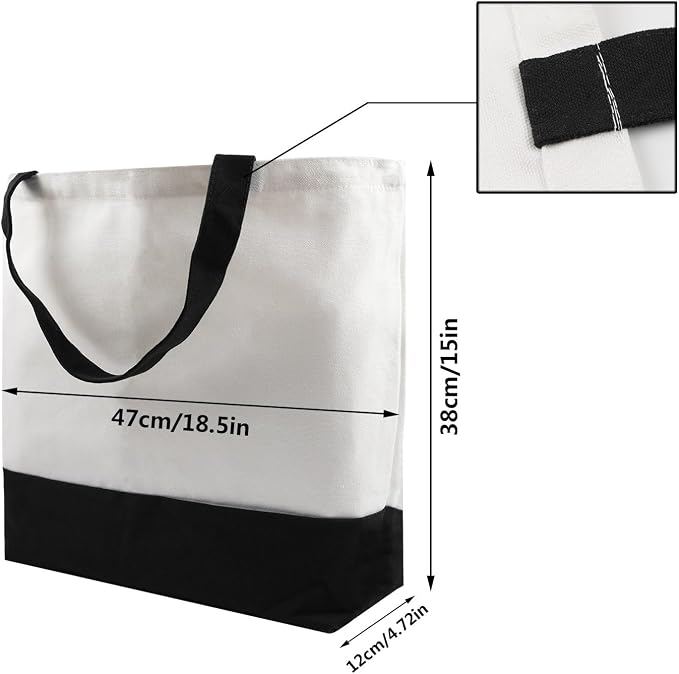 OKBA Sublimation Tote Bags, polyester tote bags