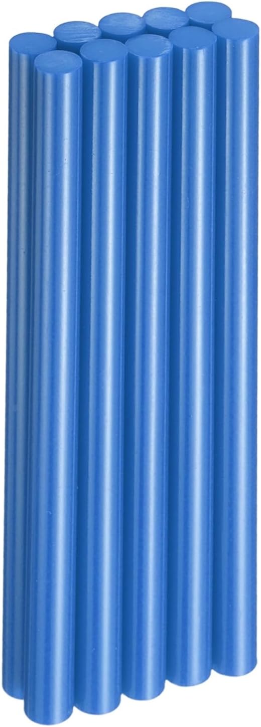 HARFINGTON 10pcs Hot Glue Sticks 0.43" Dia x 7.87" Long EVA Mini Hot Melt