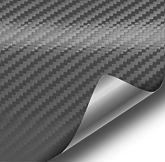 VViViD Craft 3D Carbon Fibre Textured Vinyl Sheet 1ft x 5ft