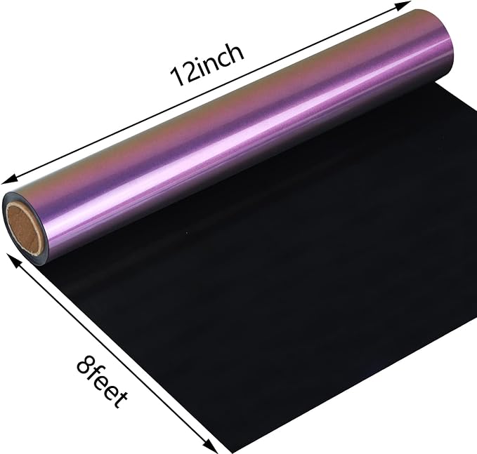 guangyintong Chameleon Heat Transfer Vinyl HTV Rolls, Changing Color HTV Vinyl