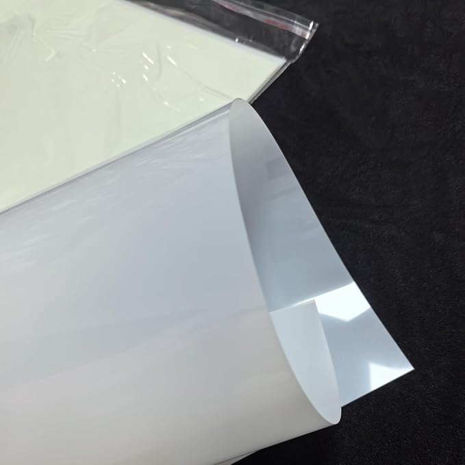 BANLTRE 18"x48" 5 Pieces Frosted Blank Stencil Translucent Acetate Mylar