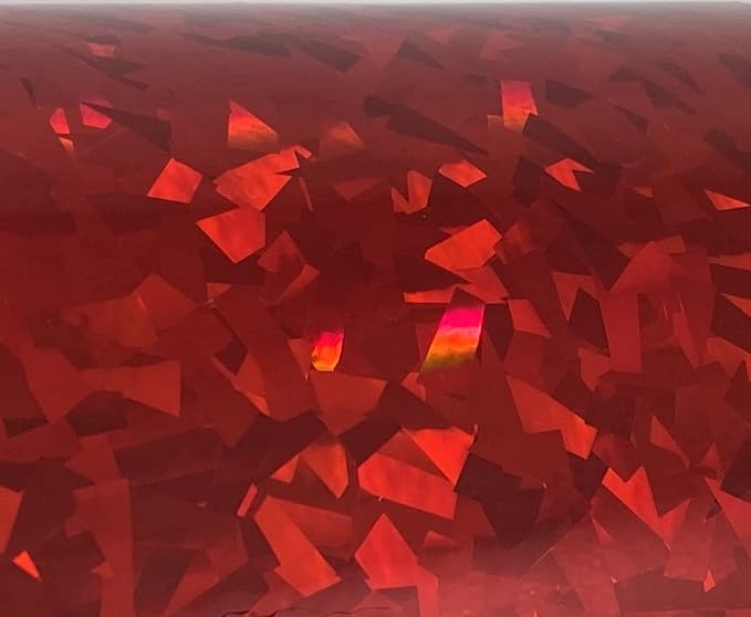 Holographic Crystal Sign Vinyl, HOLOCRYSTAL self-Adhesive Plastic