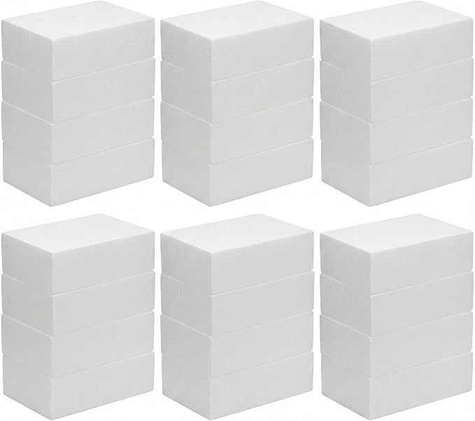 Silverlake 6x4x2 Craft Foam for Styrofoam Block Projects