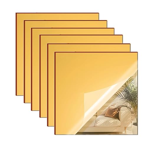 Gold Mirror Acrylic Sheet