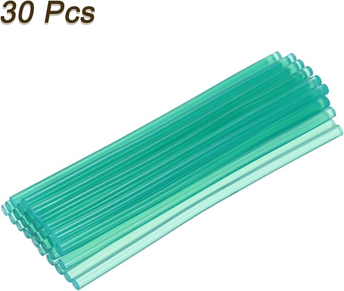 uxcell 30pcs 7mm x 200mm Mini Hot Glue Sticks