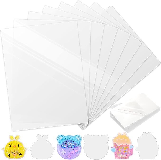 30 Clear Resin Shaker Film Transparent