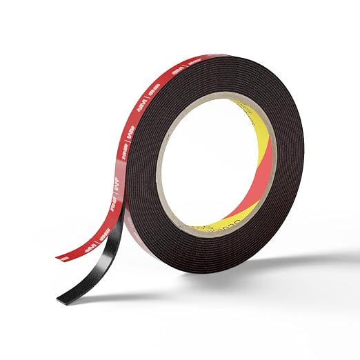Double Sided Heavy Duty Tape, 15.42 FT × 0.25 in Mounting Adhesive Foam Tape