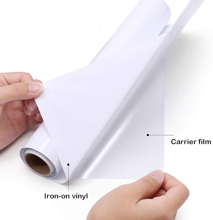 SOMOLUX HTV Matte White Iron on Vinyl Compatible