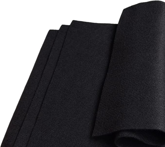 Jtnohx Color Felt, Soft Felt Sheets, 1.4mm Thick 8"x12" Handicraft Felt Fabrics