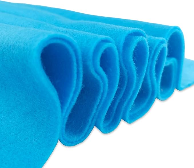 Jtnohx Color Felt, 1 Square Yard Felt Fabric, 1.4mm Thickness Flexible Craft
