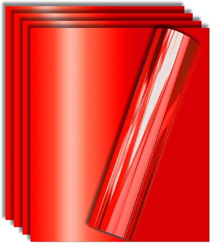 Red Foil HTV Heat Transfer Vinyl