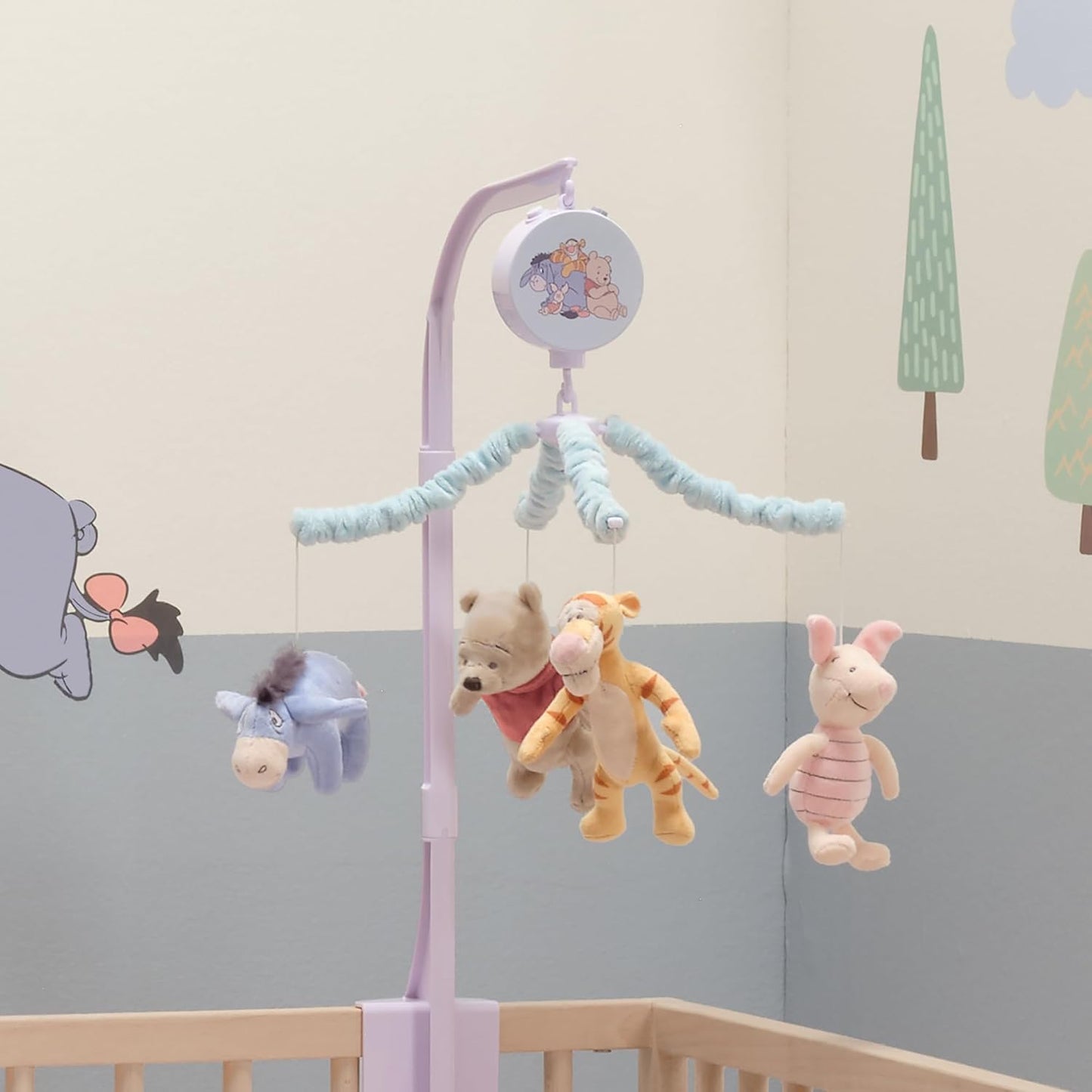 Bedtime Originals Disney Winnie The Pooh & Friends Musical Baby Crib Mobile