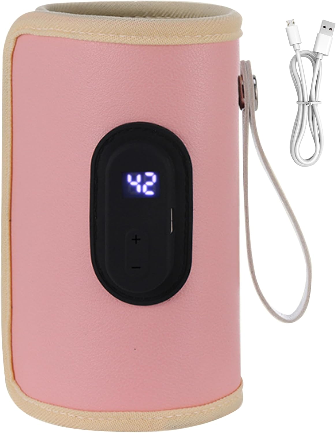 Portable Bottle Warmer Portable Bottle Warmer 18w Quick Heating Baby Temperature Adjustable USB Baby Heater for Home Family Style 2