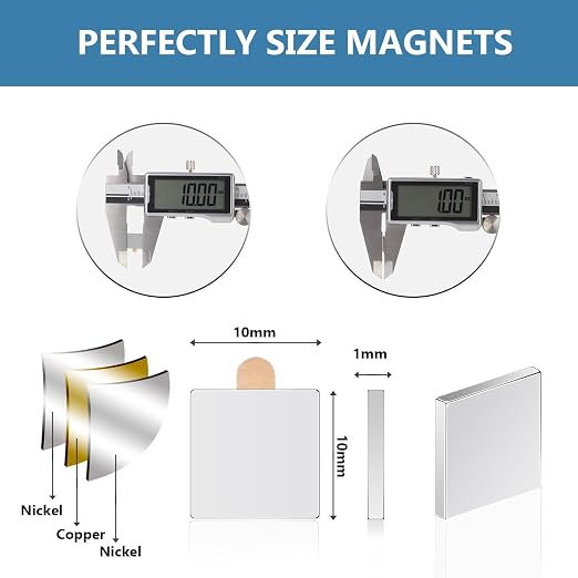 UTOMAG 30 Pcs Rectangular Neodymium Magnets