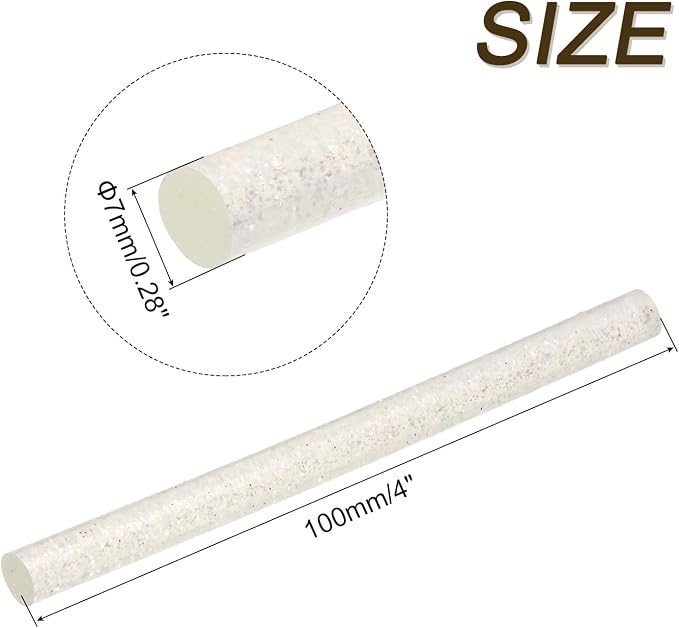 uxcell 30pcs Mini Hot Glue Sticks