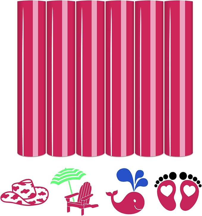 Tintnut Cabaret Color Heat Transfer Vinyl, easy cut & weed, stretch washable