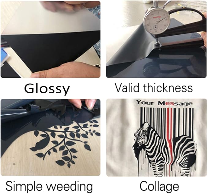 guangyintong Black Heat Transfer Vinyl HTV Rolls