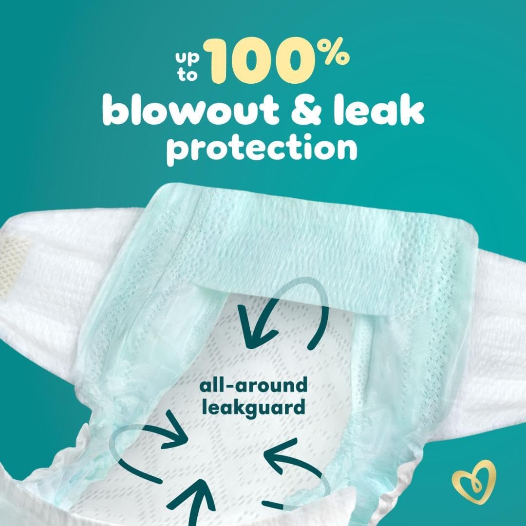 Pampers Swaddlers Diapers, Size 4 (15-34 lbs), 66 Count, Absorbent, Keeps Baby Dry and Comfortable, Skin Safe Disposable Baby Diaper (Packaging May Vary)