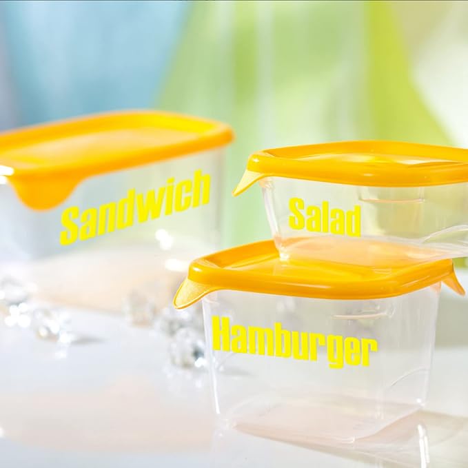 Letter Stickers, Mailbox Numbers, 1 Inch Waterproof Vinyl Alphabet | 1 Inch