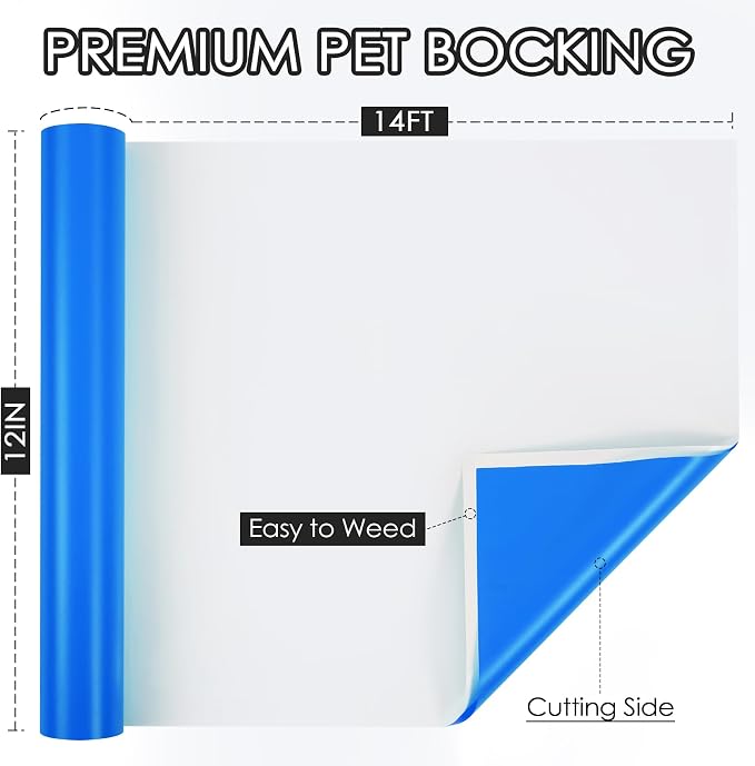 TORC Royal Blue Permanent Vinyl 12" x 14 FT Matte Blue Adhesive Vinyl Roll