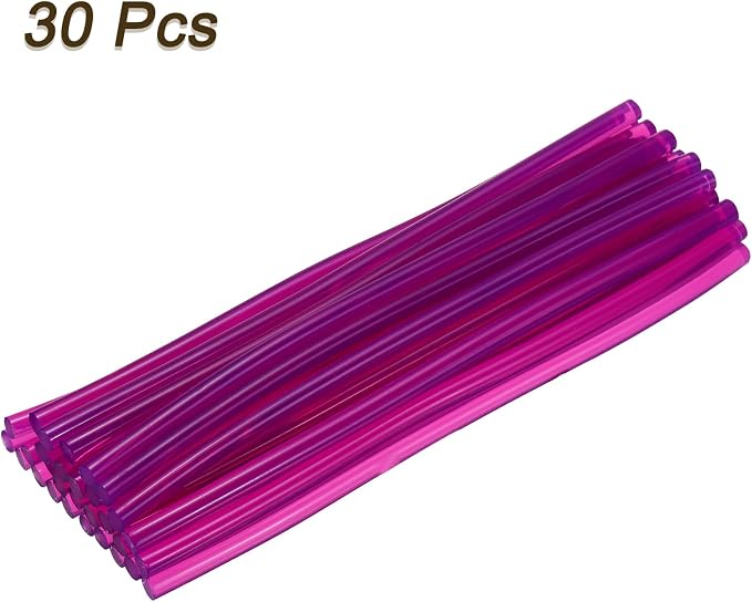 uxcell 30pcs 7mm x 200mm Mini Hot Glue Sticks
