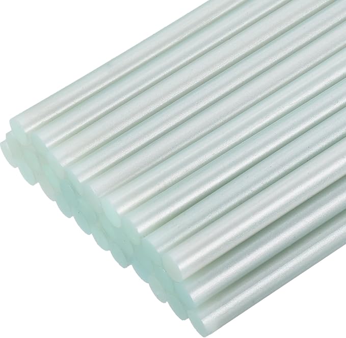 uxcell 30pcs Mini Hot Glue Gun Sticks 4-inch x 0.27-inch High Sticky Small Hot