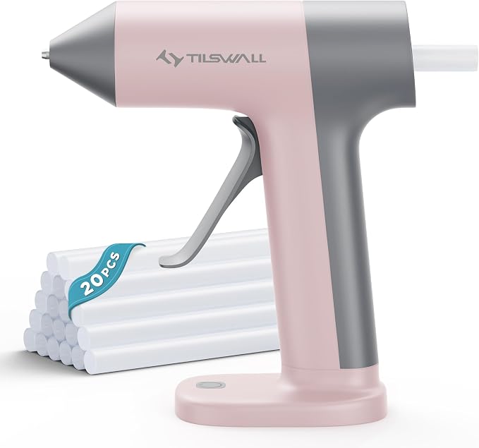 Tilswall Cordless Hot Glue Gun