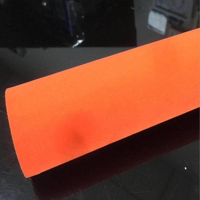 Orange Large Size Self Adhesive Soft Velvet Drawer Liner DIY Fabric Felt Liner