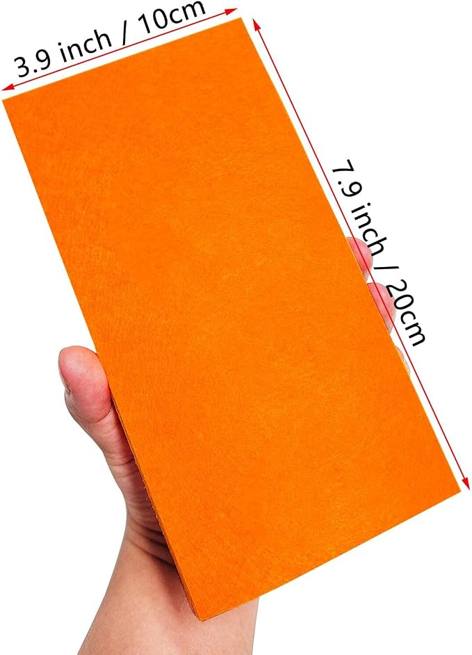 Jtnohx Self Adhesive Felt Sheets, Sticky Fabric Square