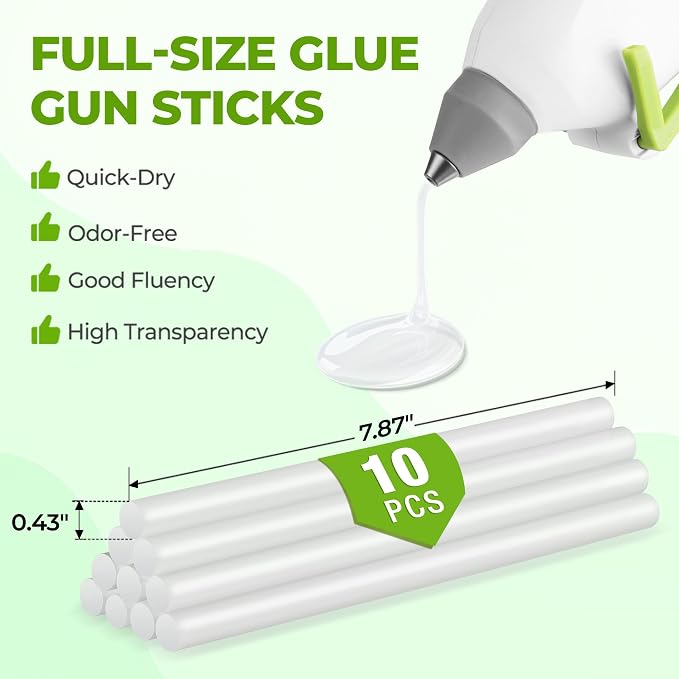 WORKPRO Hot Glue Gun Full Size