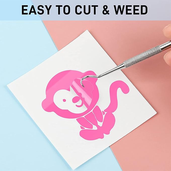 IModeur Glossy Pink Permanent Vinyl