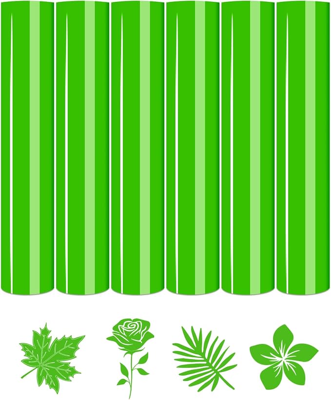 Tintnut Classic Green Heat Transfer Vinyl, easy cut & weed, stretch washable