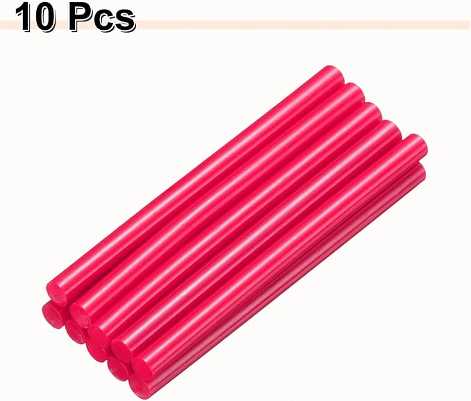 HARFINGTON 10pcs Hot Glue Sticks 0.28" Dia x 3.94" Long EVA Mini Hot Melt