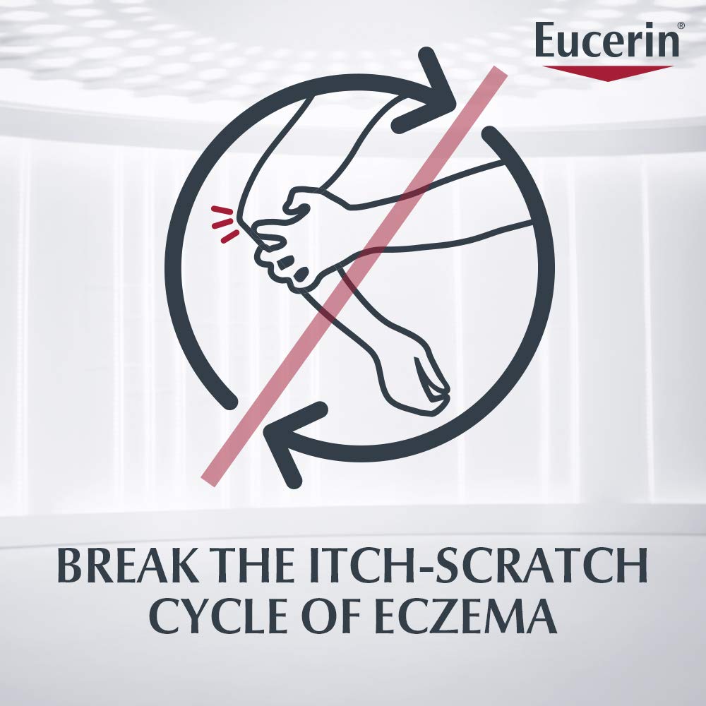 Eucerin Baby Eczema Relief Body Cream, Fragrance Free Baby Eczema Cream with Colloidal Oatmeal, Ceramide-3 and Licorice Root Extract, 8 Oz Tube